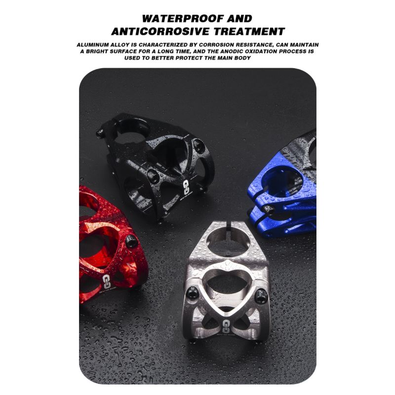 EVOSID Nastavitelný MTB Představec 31,6mm, Lehký Hliník, Černý – Pro Větší Výkon a Komfort Kola