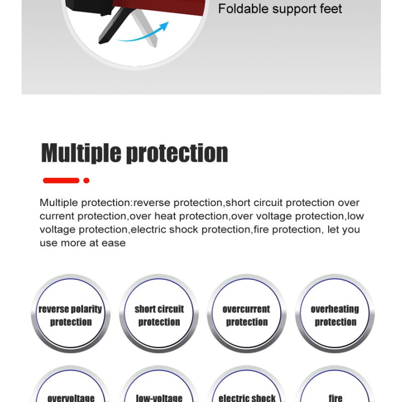 FOXSUR 20A 12V/24V Přenosná Nabíječka Autobaterií | Univerzální & Spolehlivá s 7-stupňovým CPU Řízením