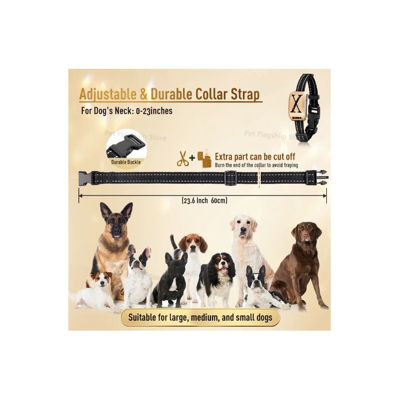 Bezdrátový elektronický plot a výcvikový obojek pro psy 2v1 | Bezpečí mazlíčků a trénink s nastavitelným dosahem