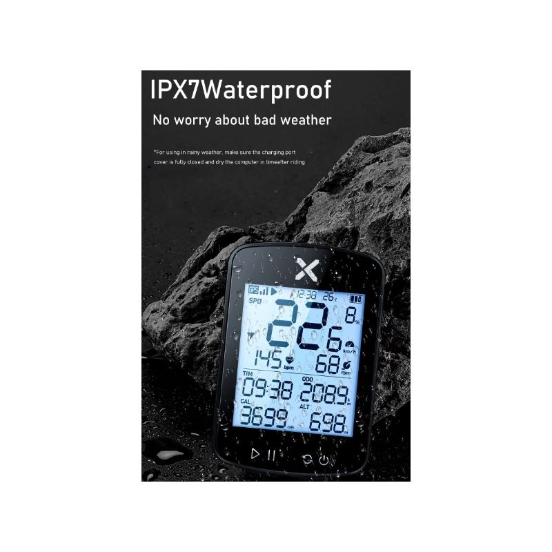 **XOSS G+ G2 GPS Cyklistický Počítač: Bezdrátový Rychloměr a Sledování Kondice pro Datově Řízenou Cyklistiku.**