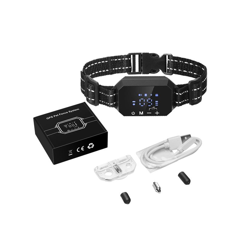 GPS Bezdrátový Ohradník pro Psy | Venkovní Elektronický Plotový Systém s Dosahem 1000m | Snadná Instalace pro Bezpečnost Mazlíčků