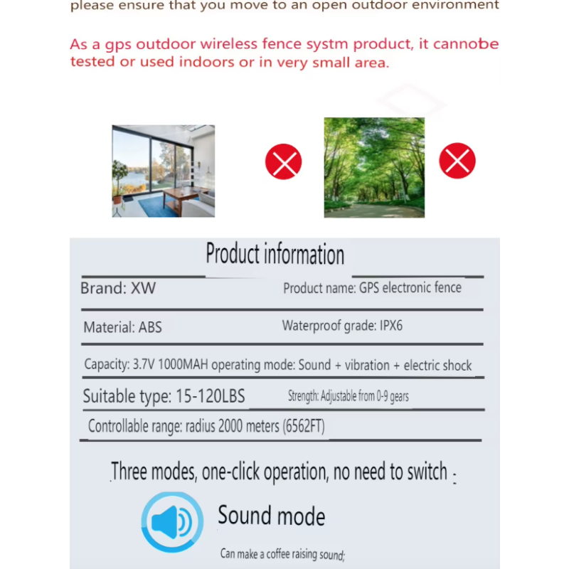 Chytrý GPS Obojek pro psy s OLED Obrazovkou – Bezdrátový Systém a Zastavení Štěkání pro Bezpečnost Mazlíčků!