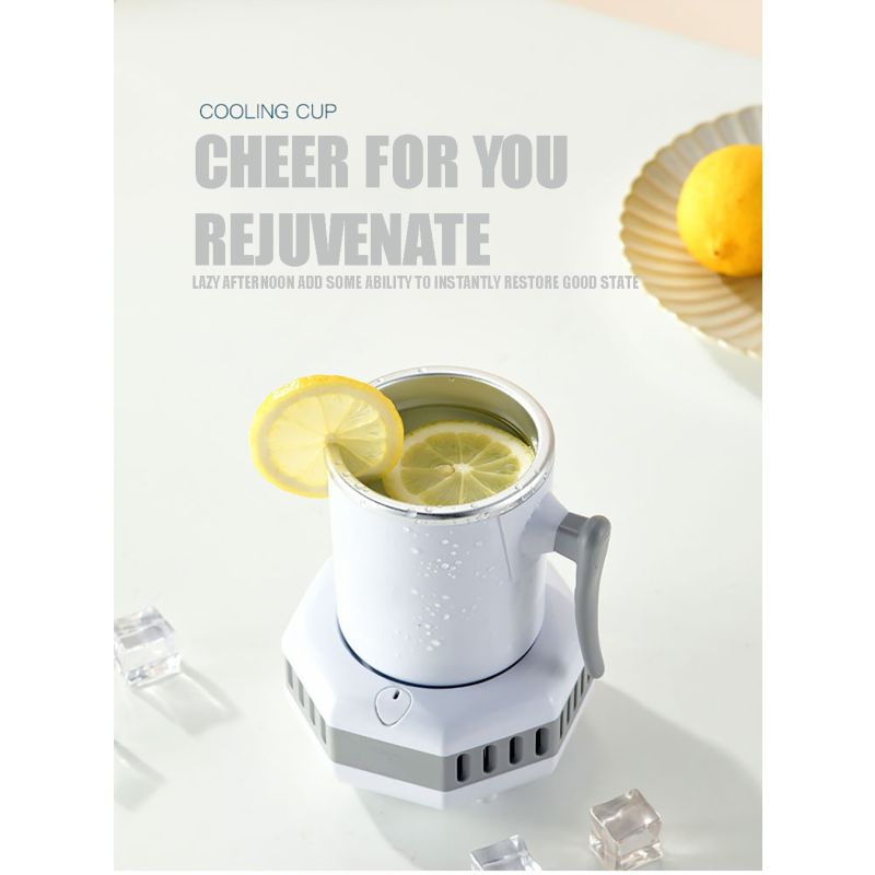 Přenosná elektrická lednice | Rychlé chlazení nápojů | Chladicí konvice pro letní párty a piknik!