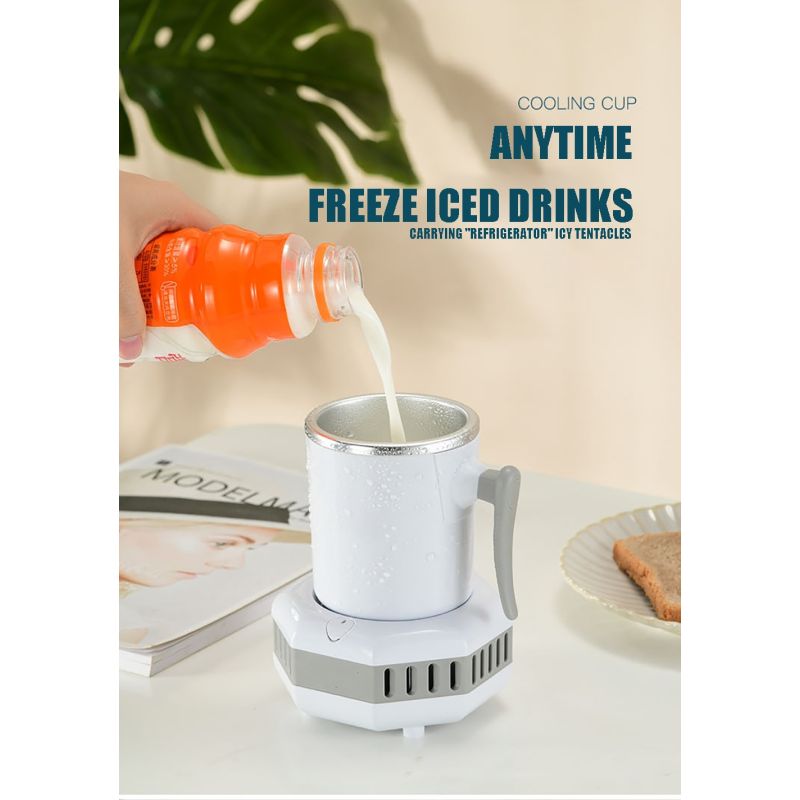 Přenosná elektrická lednice | Rychlé chlazení nápojů | Chladicí konvice pro letní párty a piknik!