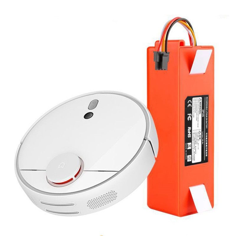 14.4V Li-ion Baterie pro Xiaomi Mi Robot & Roborock S50 S51 S55 T4 T6 – Náhradní Příslušenství pro Vysavače, Vysoká Kapacita