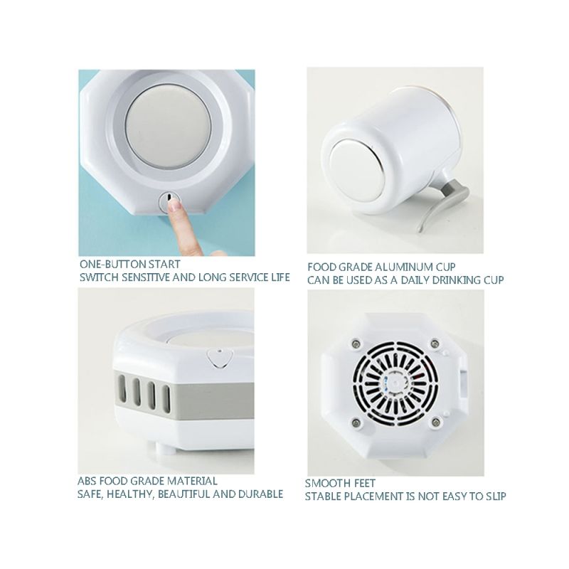 Přenosná elektrická lednice | Rychlé chlazení nápojů | Chladicí konvice pro letní párty a piknik!