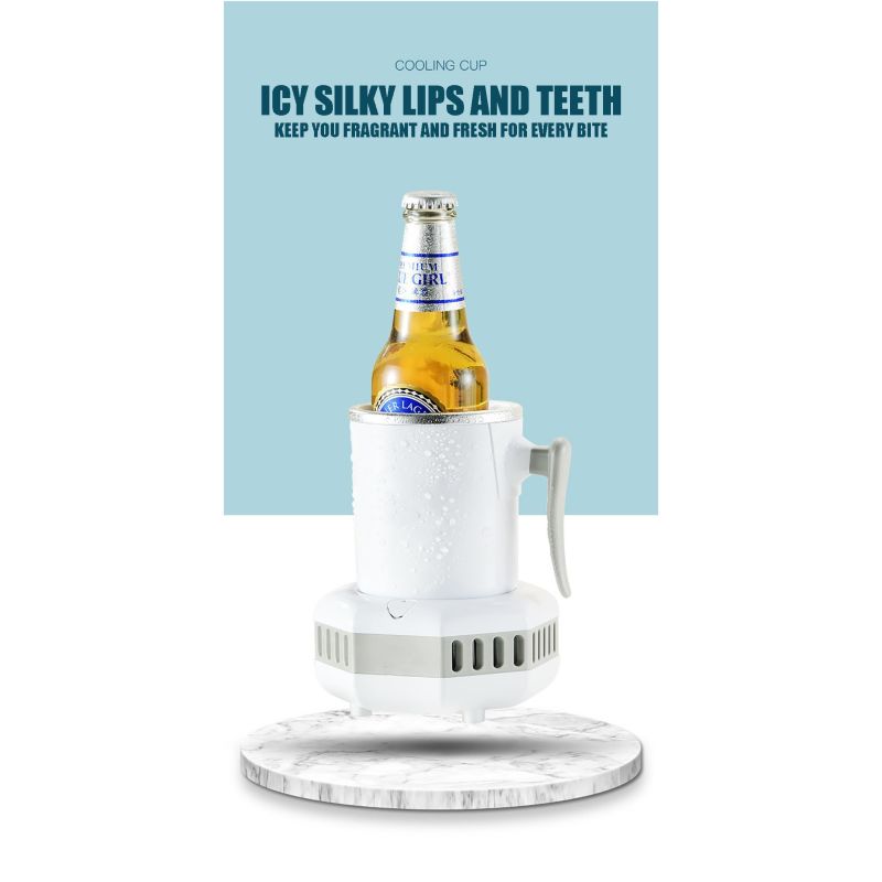 Přenosná elektrická lednice | Rychlé chlazení nápojů | Chladicí konvice pro letní párty a piknik!