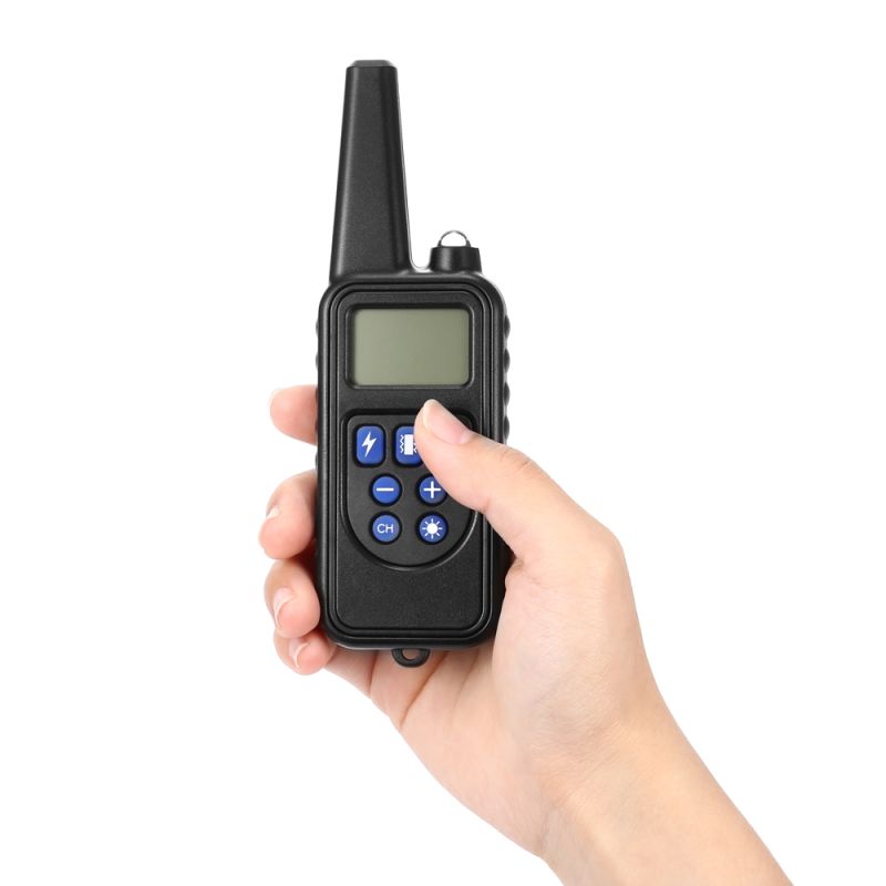 800m Vodotěsný Psí Obojek s LCD Dálkovým Ovládáním | Dobíjecí Tréninkový Obojek pro Všechny Velikosti