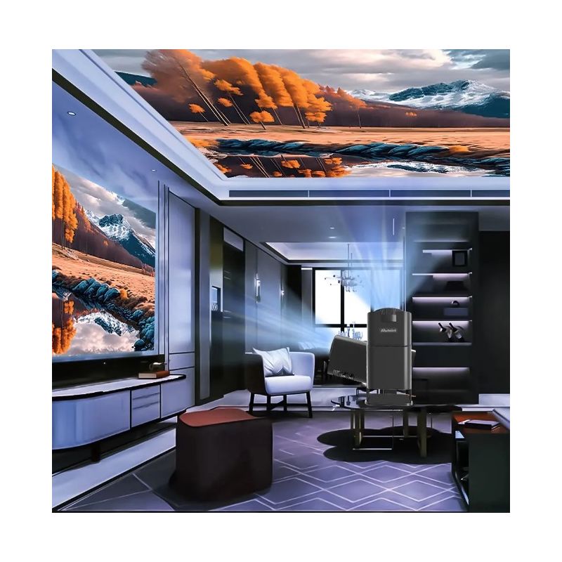 HY320 Android 11 4K Projektor - 390 ANSI Dual Wifi6 pro Domácí Zábavu i Venkovní Kino