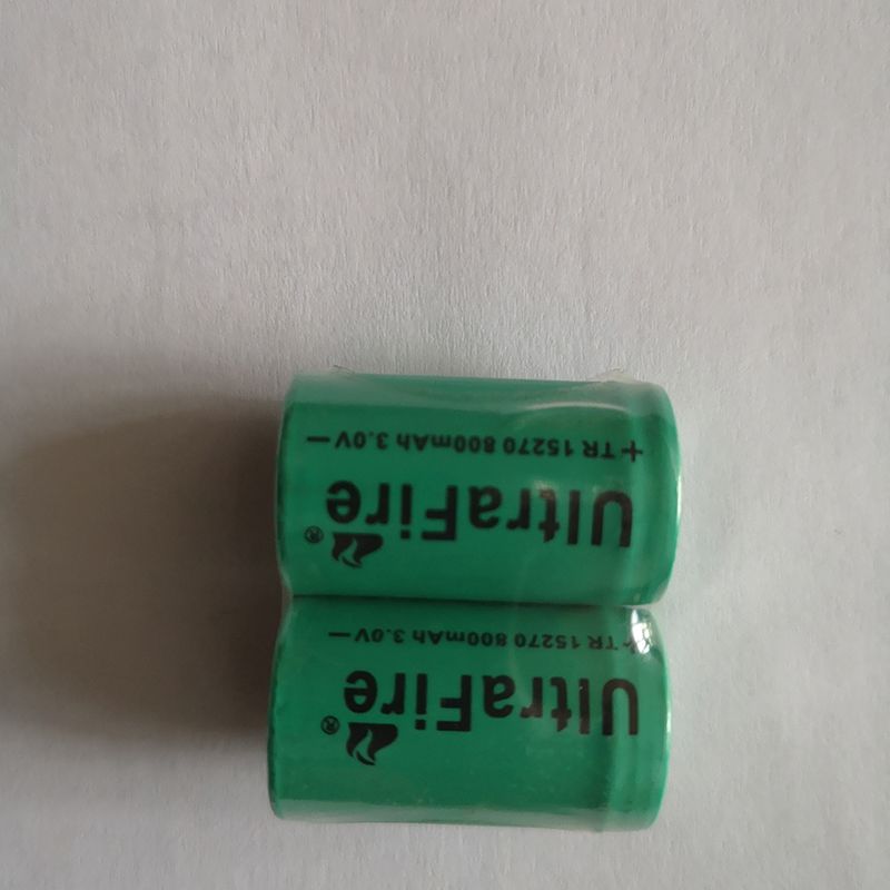 UltraFire TR 15270 800mAh 3.0V Nabíjecí Li-ion Baterie | Ekologická pro Laserové Ukazovátko | Spolehlivý Zdroj Energie