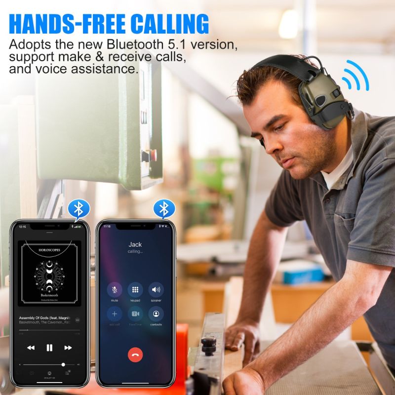 IMPACT SPORT Taktické Elektronické Ochrany Sluchu – Zesílení Zvuku pro Outdoorové Sporty a Střelnici!