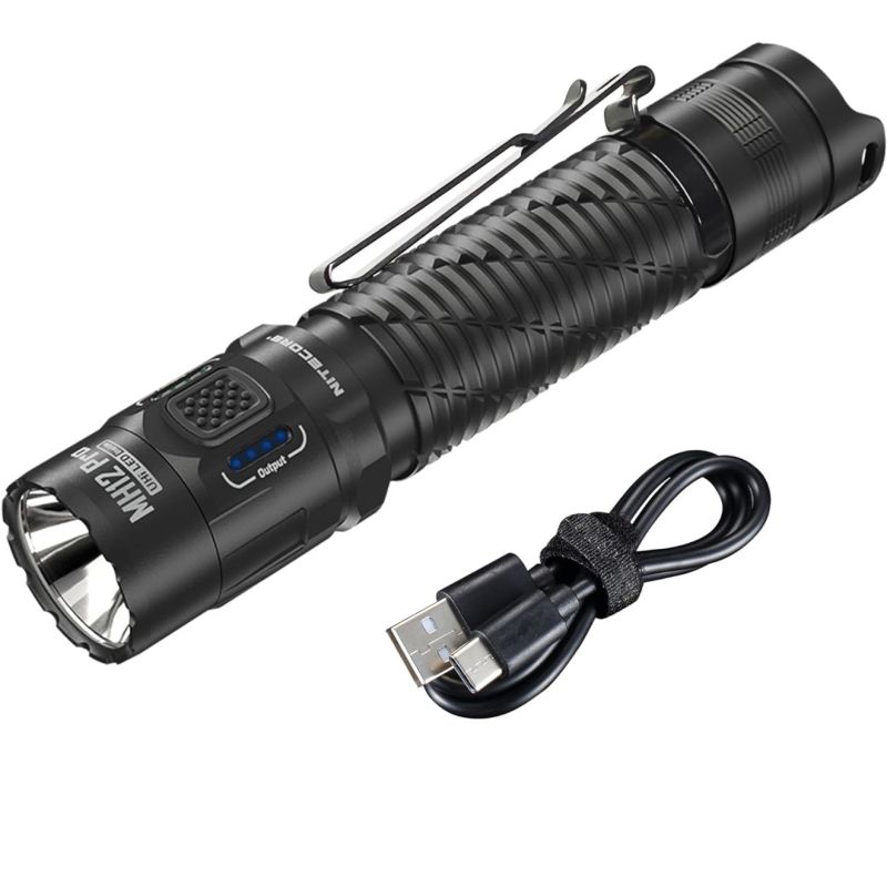 Nitecore MH12 Pro 3300 Lumen USB-C dobíjecí svítilna pro venkovní dobrodružství pátrání a záchranu