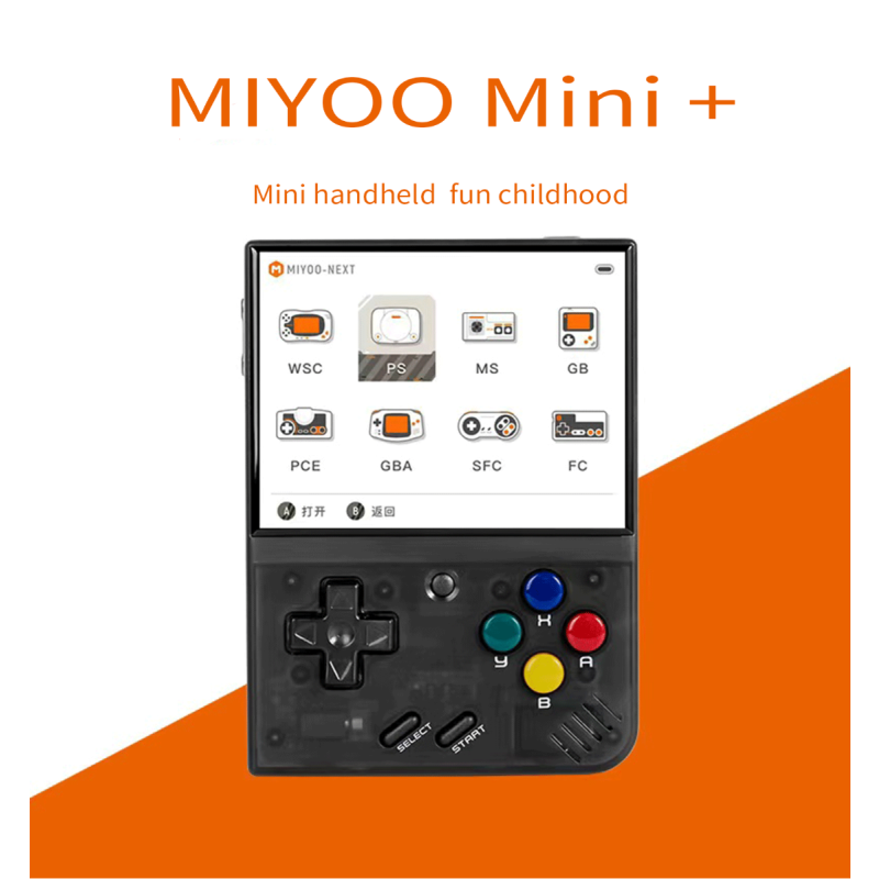 MIYOO Mini Plus Přenosná Retro Herní Konzole s 3,5