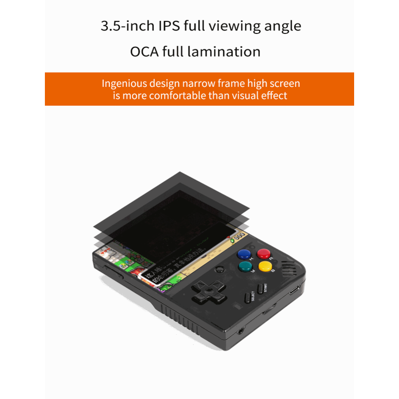 MIYOO Mini Plus Přenosná Retro Herní Konzole s 3,5