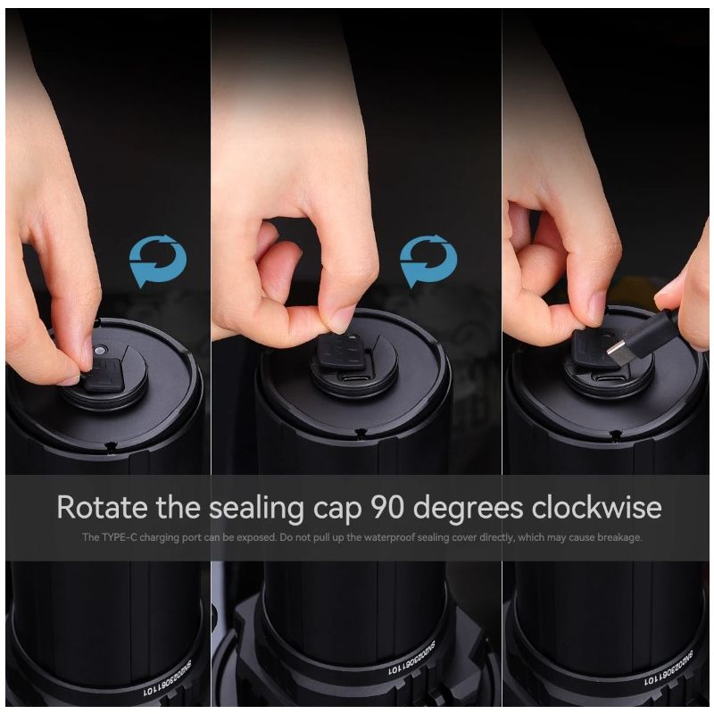 IMALENT MS32 LED svítilna 200000 lumenů, Super Jasná, Odolná pro Venkovní Osvětlení a Záchranu