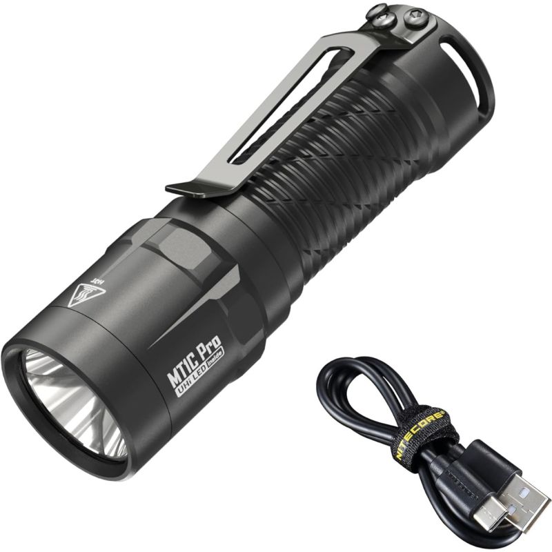 Nitecore MT1C Pro kompaktní nouzová baterka s 1000 lumeny ideální pro každodenní nošení a outdoor