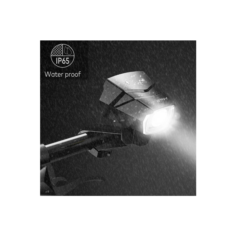 Světlomet CarryBright CB800: Inovativní Cyklistické Světlo s Hliníkovým Zpětným Zrcátkem pro Bezpečnost cyklistů!