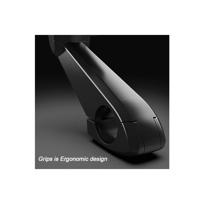 Světlomet CarryBright CB800: Inovativní Cyklistické Světlo s Hliníkovým Zpětným Zrcátkem pro Bezpečnost cyklistů!