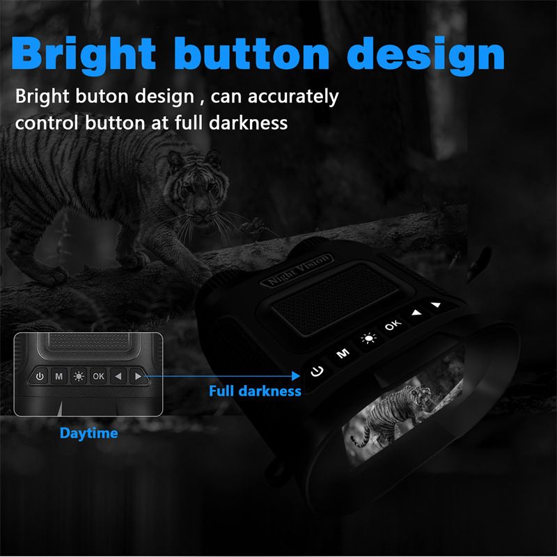 **DT29 Lovecký Dalekohled: 1080P HD Noční Vidění s 8X Zoomem a Dosahem 350m pro Venkovní Dobrodružství!**