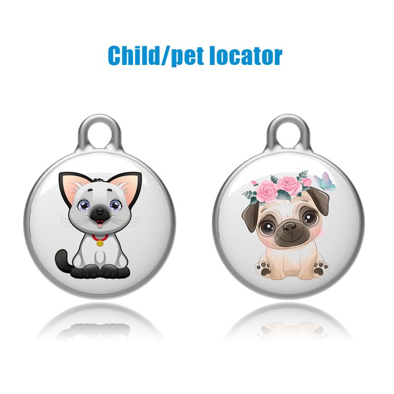 GPS Chytrý Vodotěsný Lokátor pro Kočky a Psy – Sledování Polohy, Odolný proti Ztrátě, IP65 Bezpečnost pro mazlíčky