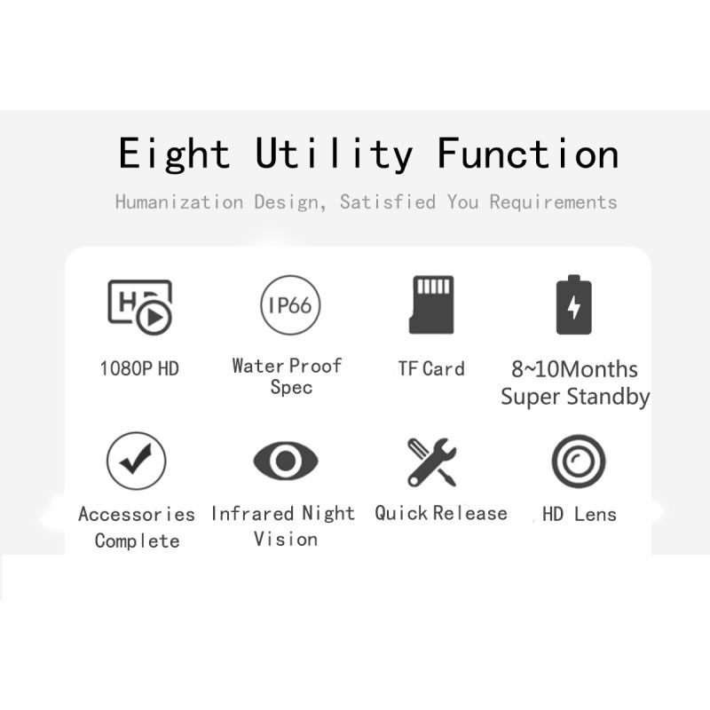 PR1000 Lovecká kamera 36MP HD Infračervené noční vidění Venkovní kamera na monitoring zvěře pro přírodu