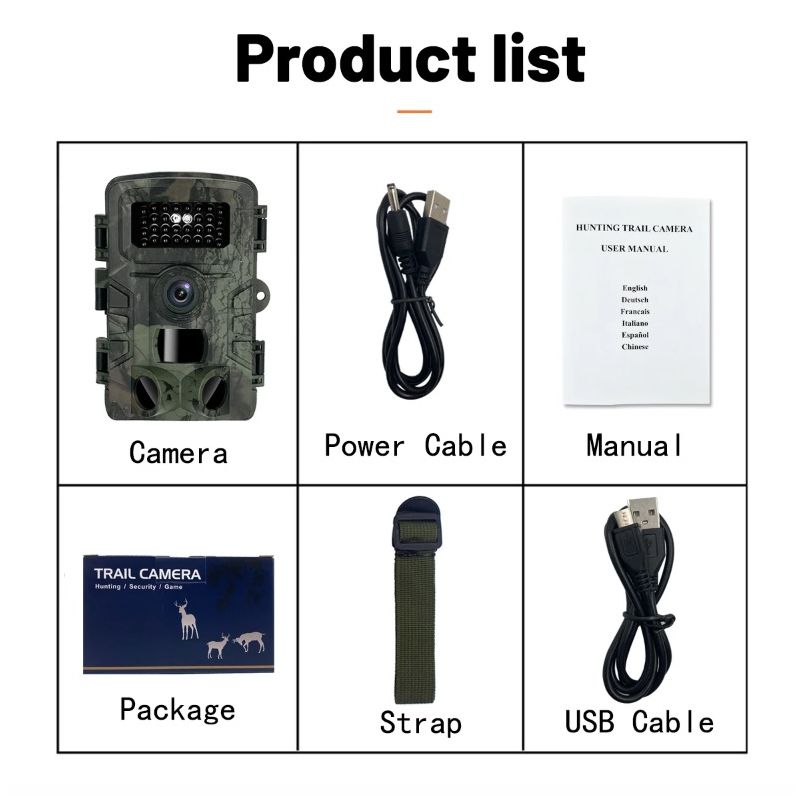 PR700 Trail Kamera na Zvěř s Rychlým Zachycením, Infračervená Kamera pro Monitorování Zvěře a Bezpečnostní Dohlížení