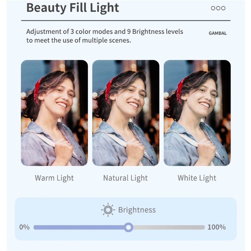 Q18 Selfie Stick Stativ s 360° otočením a gimbalovým stabilizátorem – Inteligentní sledování pro mobilní fotografie