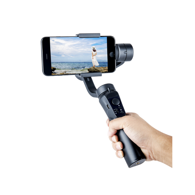 F6 3osý Gimbal Ruční stabilizátor pro profesionální kvalitu záběrů a dlouhou výdrž baterie na telefonu