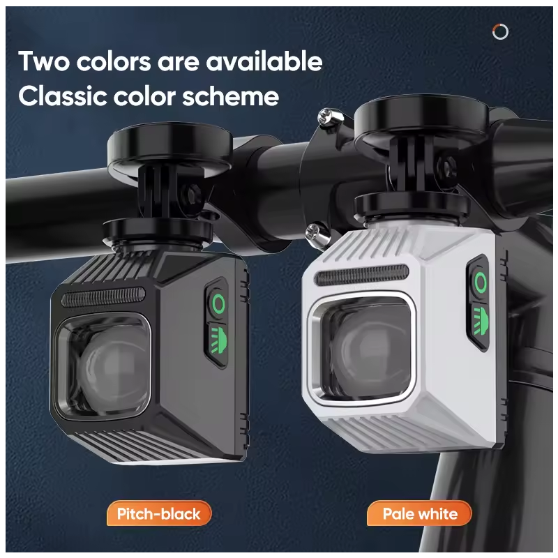 NiteBeam CL1600 Cyklistické Přední Světlo | Odolné jízdní kolo světla pro noční jízdu | MTB příslušenství | Univerzální montáž | Typ-C nabíjení | Cyklistická bezpečnost