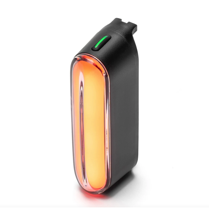 ROCKBROS Magnetické zadní světlo na kolo, IPX6 vodotěsné, 7 režimů, inteligentní senzor pro noční bezpečnostní varování