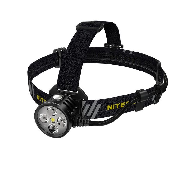 Čelovka NITECORE HU60 1600 lumenů s technologií E-focus pro venkovní dobrodružství a lehkou konstrukci