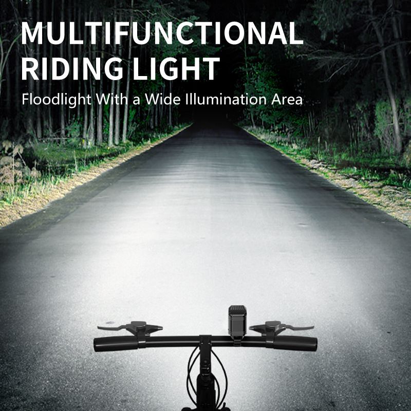 SMILING SHARK EVO1700 Přední Světla na Kolo, USB-C Nabíjecí LED Světlo pro Cyklistickou Bezpečnost