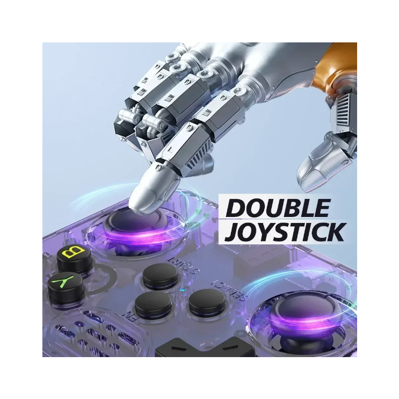 **R36S Retro Konzole: Přenosné Hraní s 10 000 Klasickými Hrami a 3,5