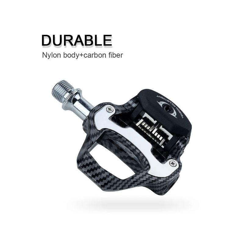 RACEWORK Ultralehké Pedály Silničního Kola - Karbon Samozamykací Ložiska SPD KEO - Upgrade pro Cyklisty