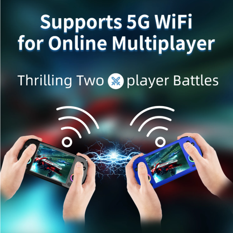 ANBERNIC RG40XX H Retro Herní Konzole | Kapesní Linux 64-bit | 4.0 IPS | 3200 mAh | Klasické Hry