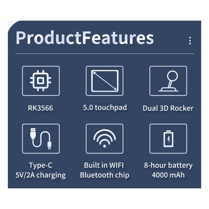 POWKIDDY RGB10 MAX3 Retro Herní Konzole - 5