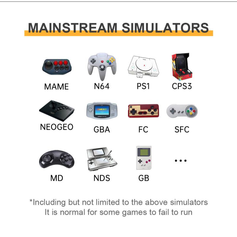 POWKIDDY RGB20S Ruční Herní Konzole - Retro Hraní na 3,5