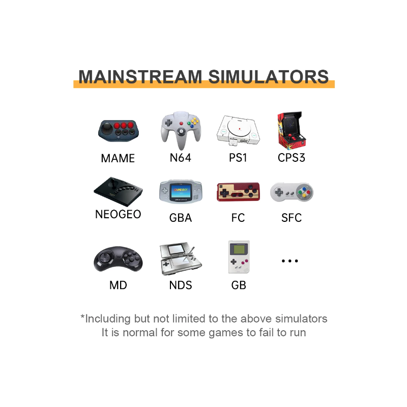 POWKIDDY RGB20S retro kapesní herní konzole, RK3326, 3,5