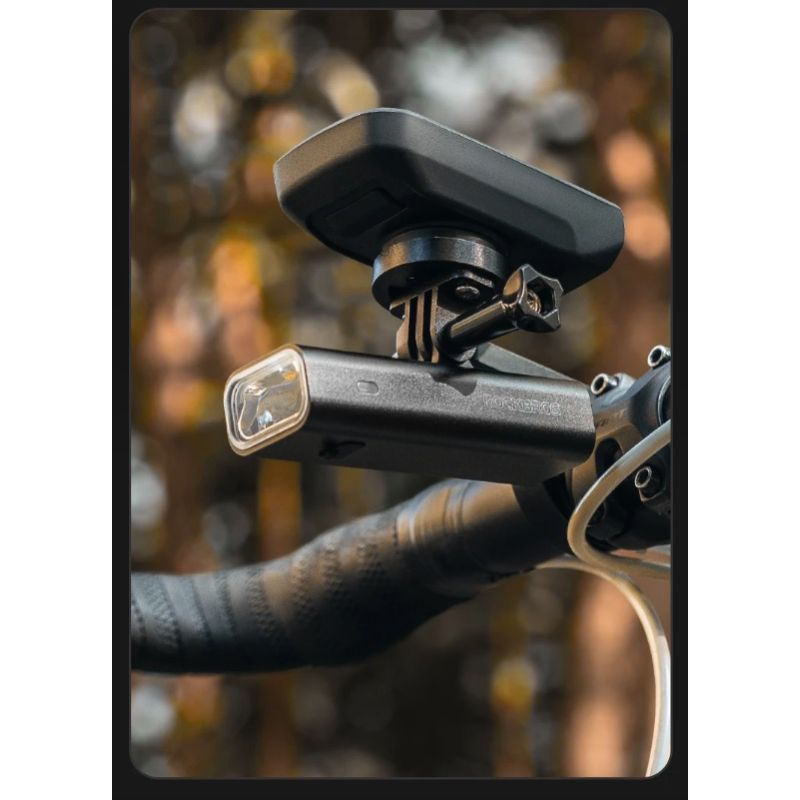 ROCKBROS RHL-1000LUMEN Přední světlo na kolo | 1000 Lumenů, Dobíjecí Type-C, Nepromokavé LED pro Noční Jízdu