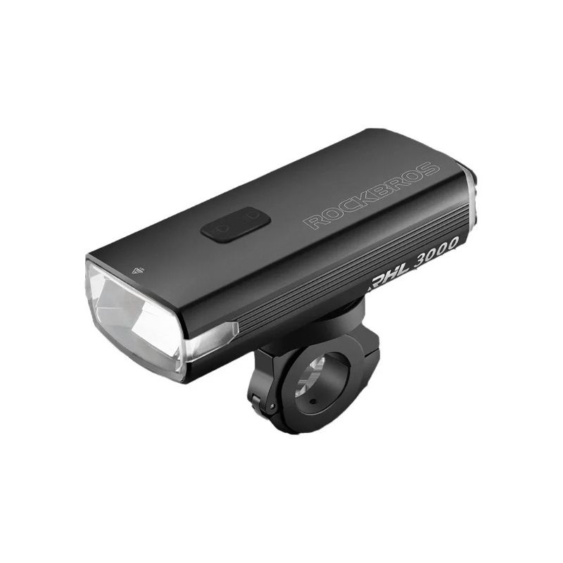 ROCKBROS svítilna na kolo RHL3000 10000mAh vysoká svítivost 3000 lumenů vodotěsná pro silniční cyklistiku