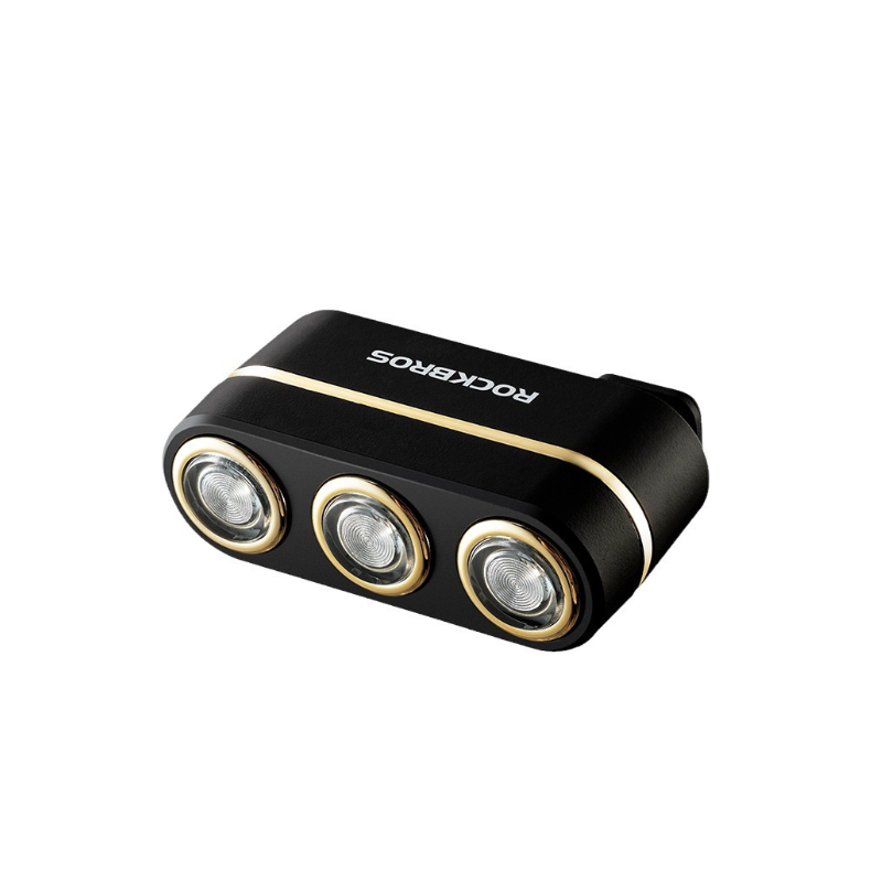 ROCKBROS Chytré zadní světlo na kolo | Vodotěsné IP64, Type-C, detekce brzdění pro bezpečnost