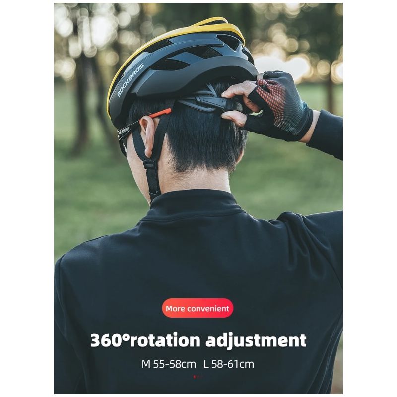 ROCKBROS Ultra Lehká Cyklistická Helma - Odolná MTB Helma pro Stylové Cyklistické Vybavení a Bezpečnost!