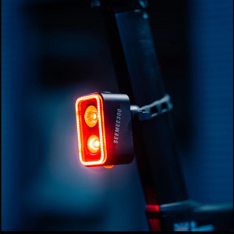 Magicshine SEEMEE300 Inteligentní Zadní Světlo 300 Lumenů, IPX6 Bezpečné, Cyklistická Bezpečnost, Vodotěsné