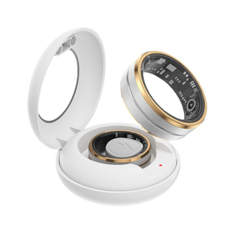 Multifunkční Smart Ring stylový doplněk s pokročilým monitorováním zdraví fitness tracker s Bluetooth