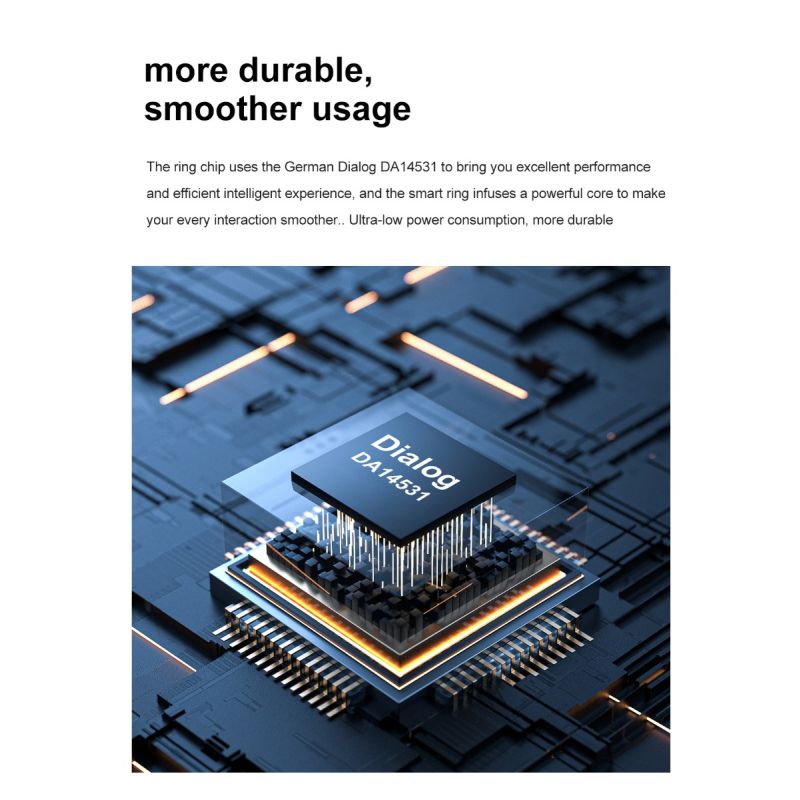 Multifunkční Smart Ring | Nositelná Technologie | Monitorování zdraví & Fitness Tracker s Bluetooth