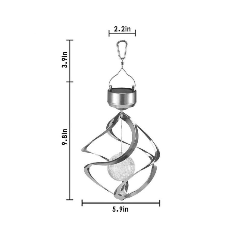 **Kouzelná Solární LED Zvonkohra: Měnící Barvy pro Venkovní Dekoraci & Klidnou Atmosféru!**