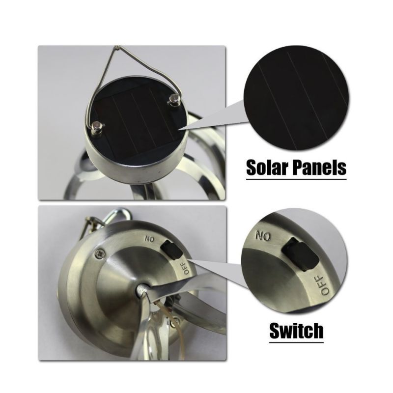 **Kouzelná Solární LED Zvonkohra: Měnící Barvy pro Venkovní Dekoraci & Klidnou Atmosféru!**