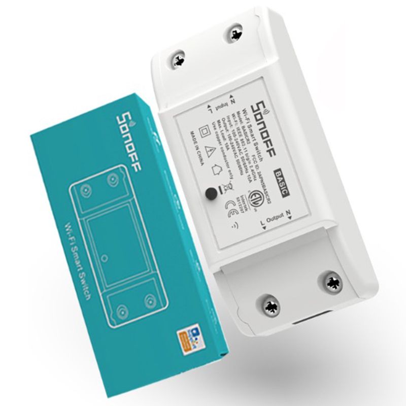SONOFF Basic R2 Wifi přepínač: Chytrou domácnost ovládáte hlasem, aplikací, časovačem! Alexa, Google & eWeLink.