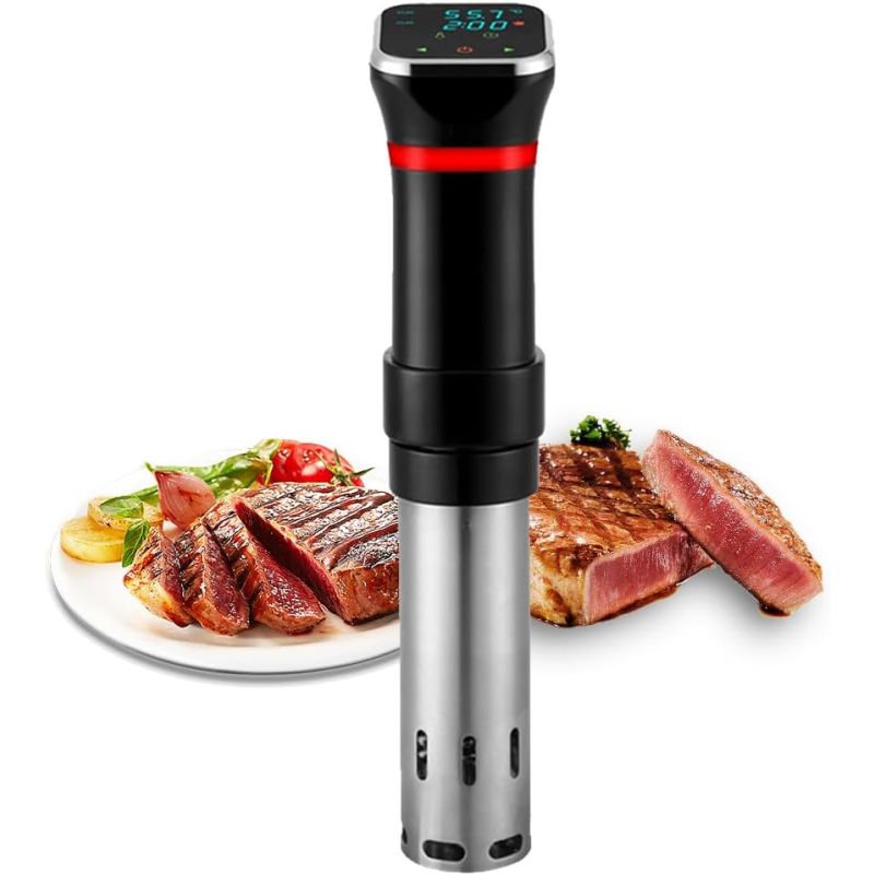 Sous Vide Stroj pro Domácí Vaření | Uživatelsky Přívětivý Kuchyňský Gadget s Regulací Teploty