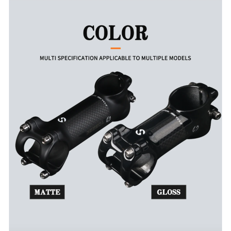 TOSEEK MTB Představec Řídítek 28.6/31.8mm Hliník/Karbon – Lehký & Odolný pro Cyklistické Nadšence